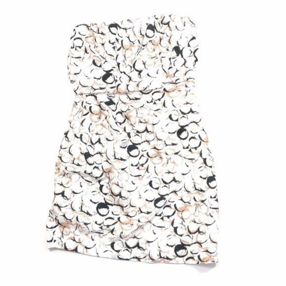 - BCBGeneration y2k 2000's Black White Pink Dress polka dots - Picture 1 of 6